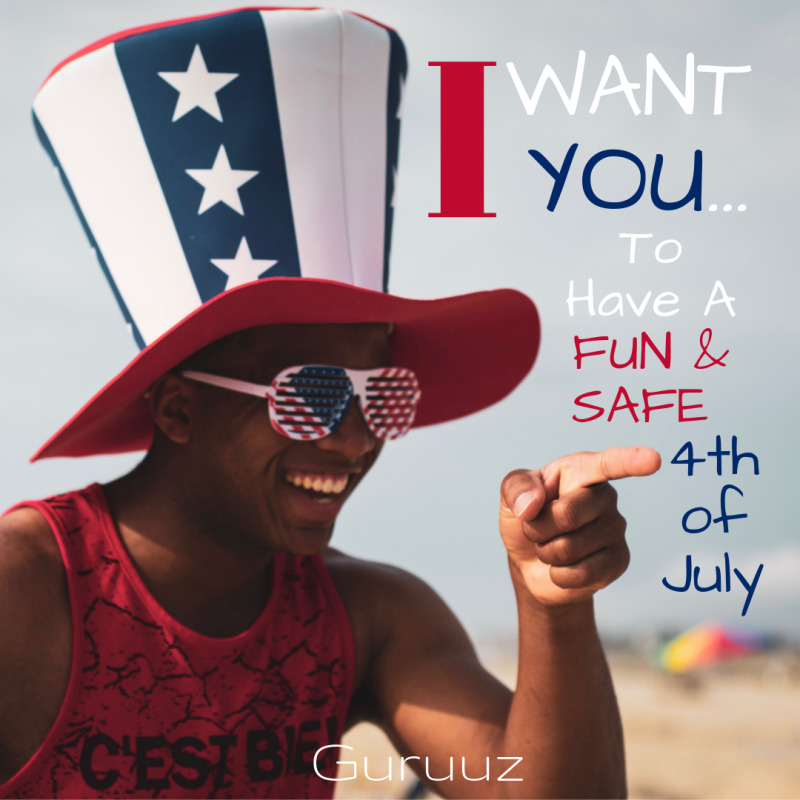 GuruuSteve's tweet photo. Be Safe Guruuz and Enjoy Your Independence. #4ofJuly #HappyBirthdayAmerica, #IndependenceDay #USA https://t.co/QBn1X66pGt