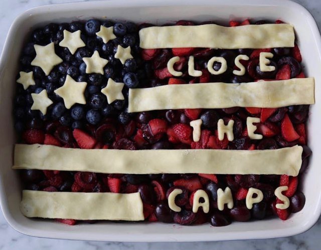 HealthyFare4Kid's tweet photo. ⁦@POTUS⁩ #CloseTheCamps https://t.co/u7IxMK2u8S