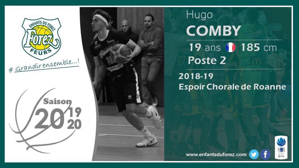 enfantsduforez's tweet photo. 🔄[2019/2020]🔄 Hugo #Comby rejoint l'équipe 2019-2020 !

Dans le cadre du partenariat mis en place avec la @ChoraleRoanne, Hugo Comby, ayant participé au championnat NM3 avec 10.42 pts de moyenne, a accepté de nous rejoindre afin de continuer sa progression. #Poste2 https://t.co/aZJYNGDG25