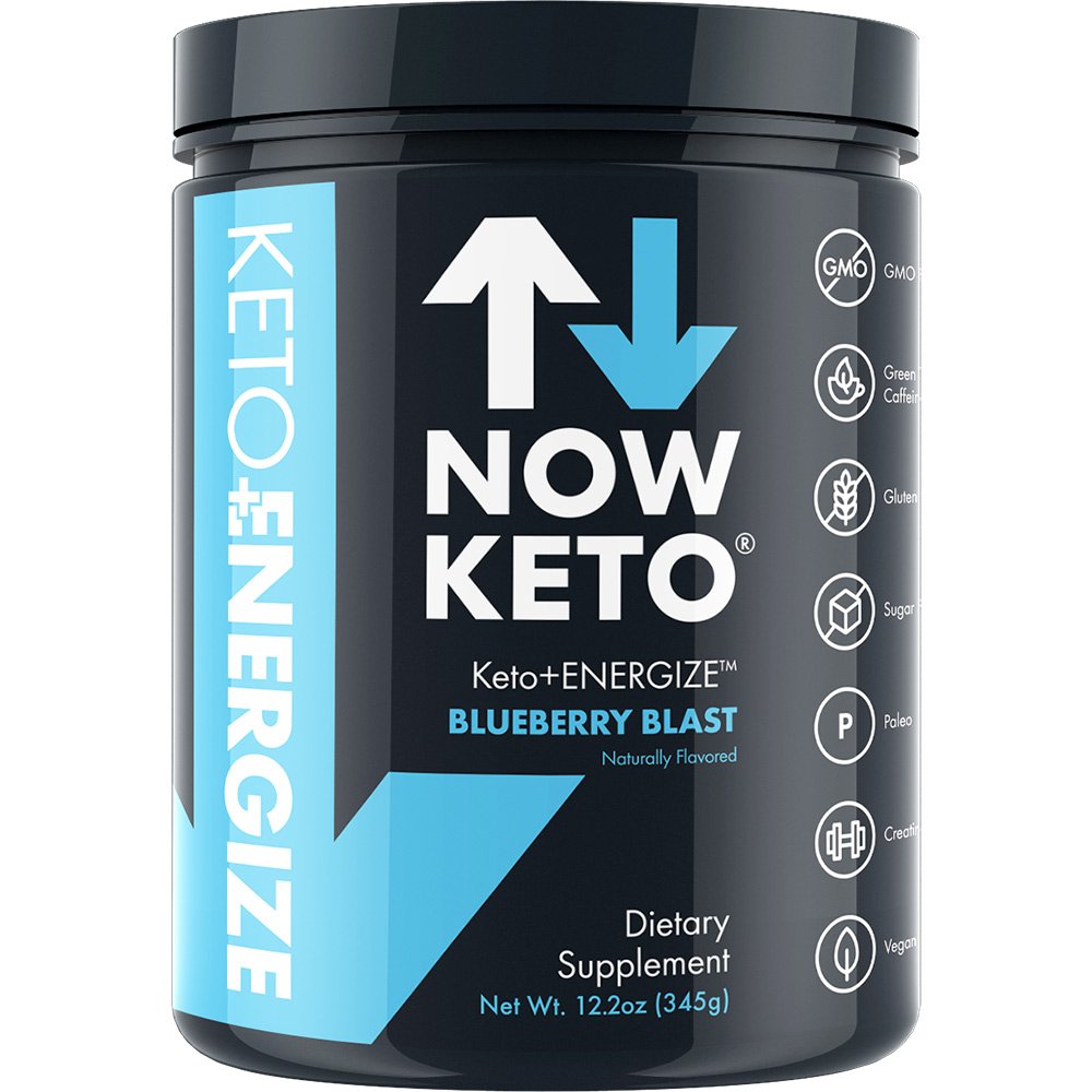 nowketo's tweet photo. KETO +ENERGIZE is Back in Stock! New Improved Formula and Taste! - https://t.co/DMfenm3Q2f https://t.co/aCj69Il48z