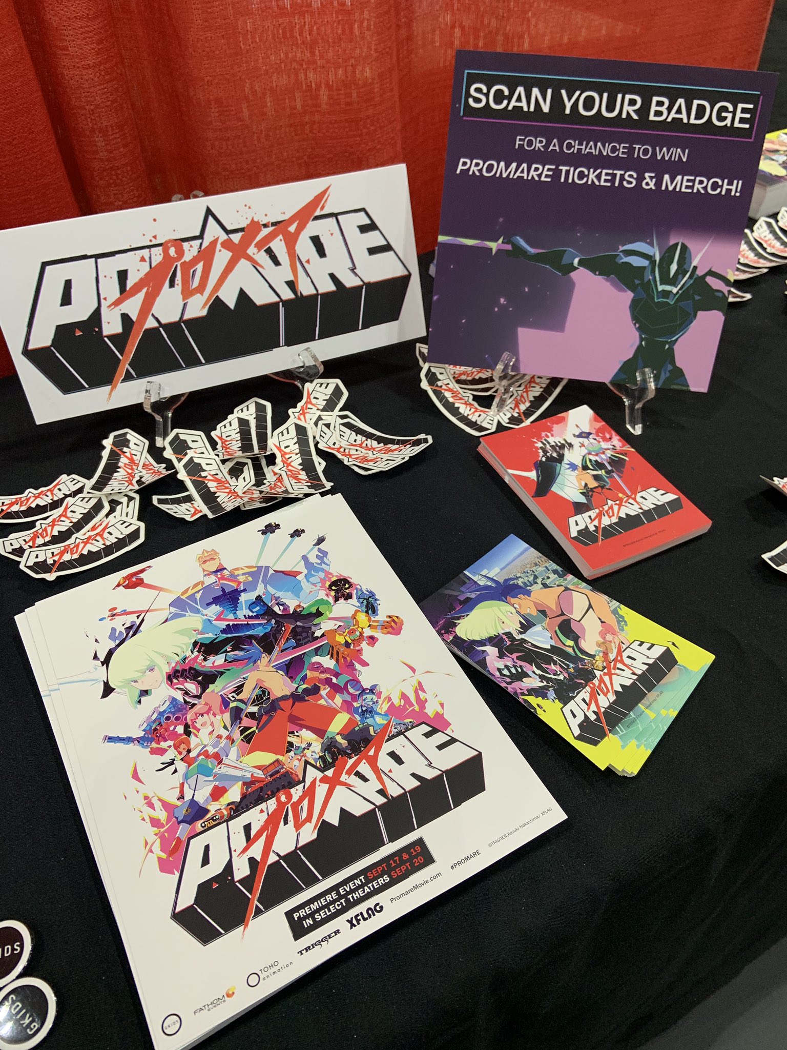 Gkids Films Check Out The Promare Booth 3326 At Animeexpo Snap A Pic With Lio Galo Grab Promare Freebies Enter Our Giveaway For A Chance To Win Tickets