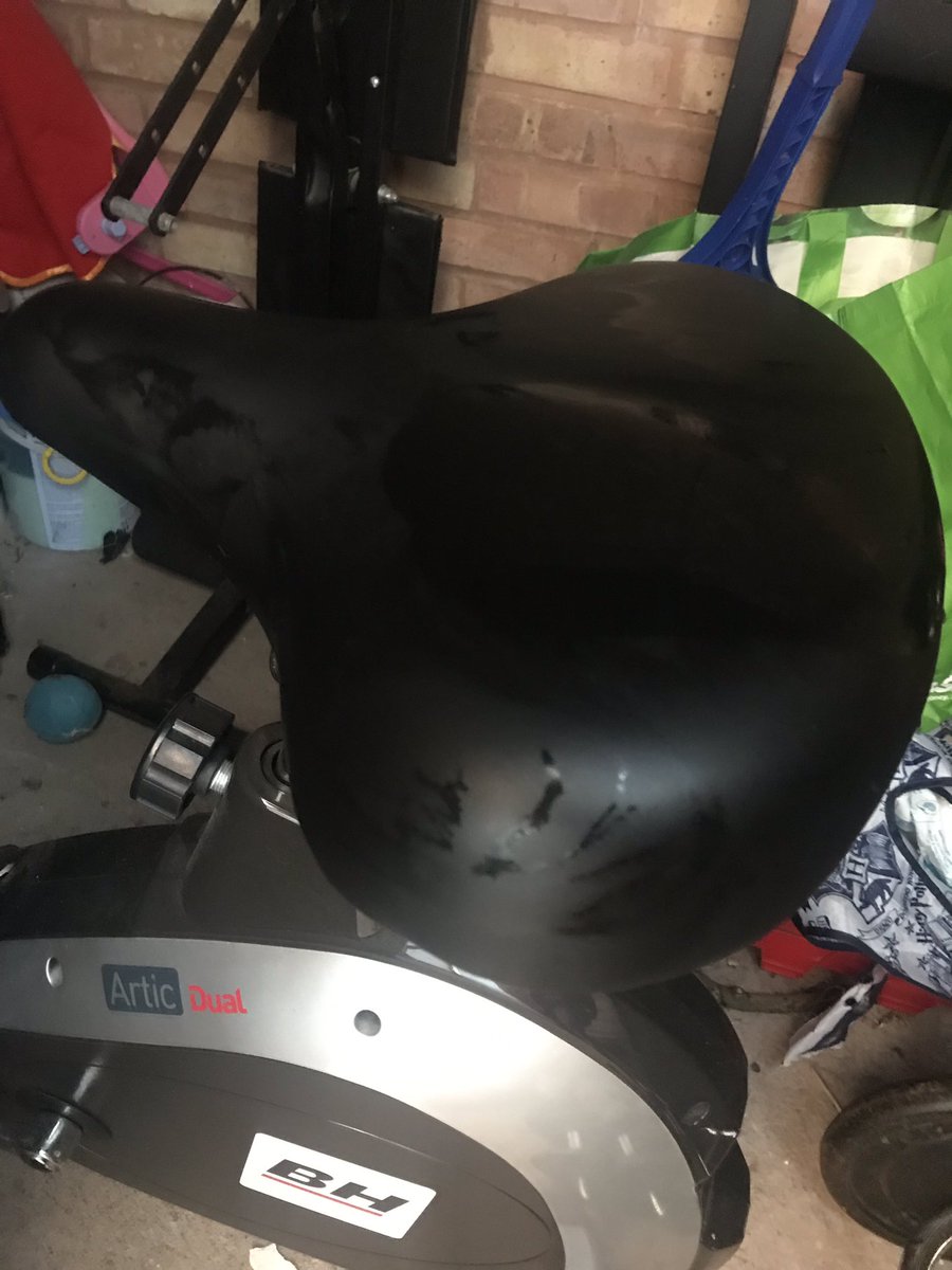 SquishyMabob's tweet photo. So uhh... who’s dumb idea was it to do 14 miles in this heat?! 😂😂💦💦💦 gonna need more than one wetwipe for that mess 😳 #sweat #gettingfit #gamer #streamer #kindagross #workout #goinginhard #mixerstreamer https://t.co/Ihz42uArmX