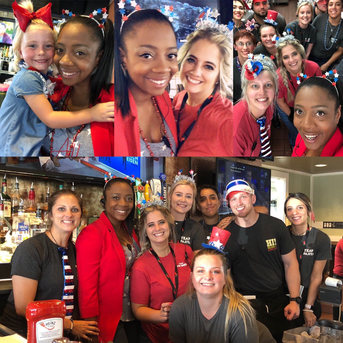jeina_hooker's tweet photo. Playing restaurant today here at Chili’s 856!!! Happy Fourth of July!! @ChilisJobs  #chilislove #4july #PlayRestaurant @katiemcgee8815 https://t.co/E9wURc6BTm