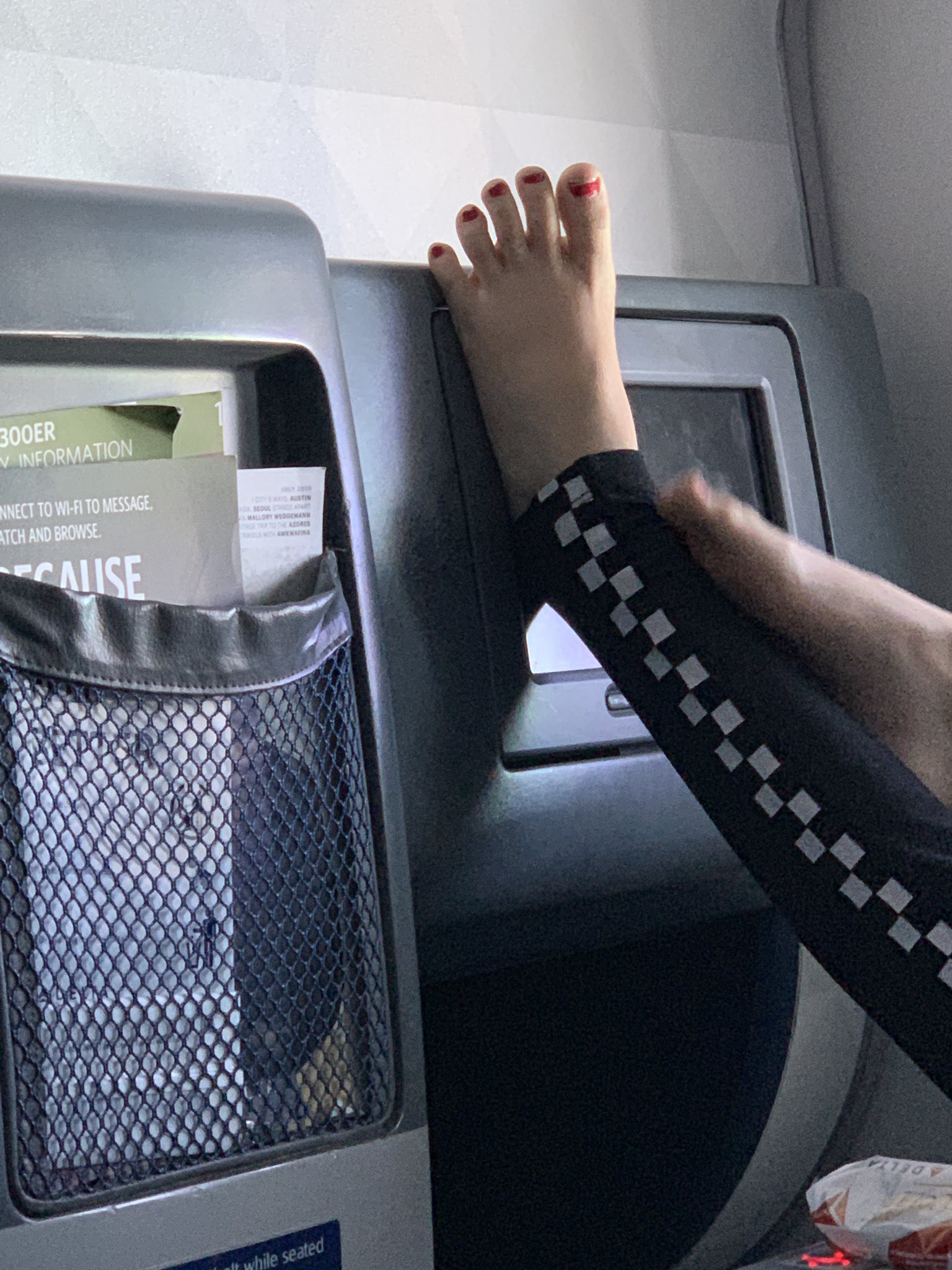 Jason Matheson on X: Mala-Demon is now kicking the screens and putting her  feet wherever she would like. Oh, and she has now ordered her 7th cranberry  juice and.. ready for it?