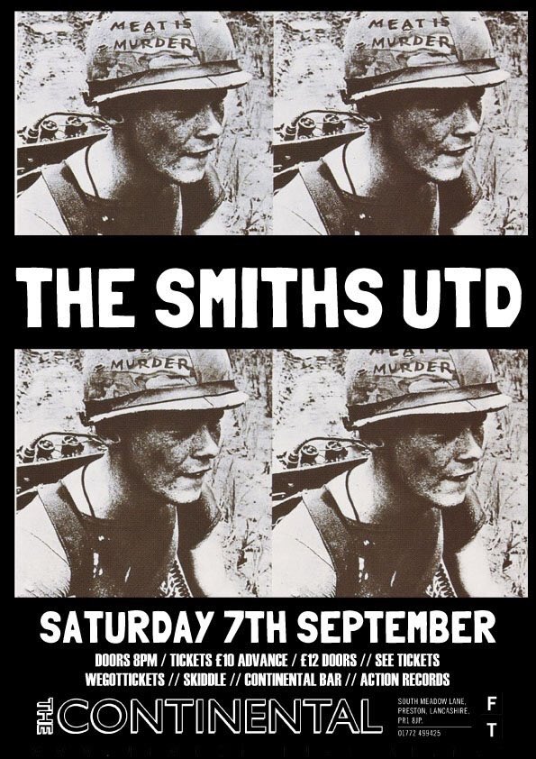 Back @newcontinental in Sept, always a brilliant night! #Preston #thesmiths #Morrissey #johnnymarr #tribute #Lancashire #fender #rickenbacker #johnnyfuckingmarr