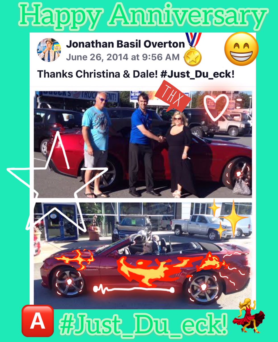 urduecksalesguy's tweet photo. #DueckThrowBackPost!      #HappyAnniversary! #Just_Du_eck!      https://t.co/al2K3pvxha #vancity #vancouverbc #vancouver #Dealership  #Success    #Sales #CustomerService #Automotive @Urduecksalesgi1 @CPI_Results @BeckyChernek https://t.co/yTW6OB06nK