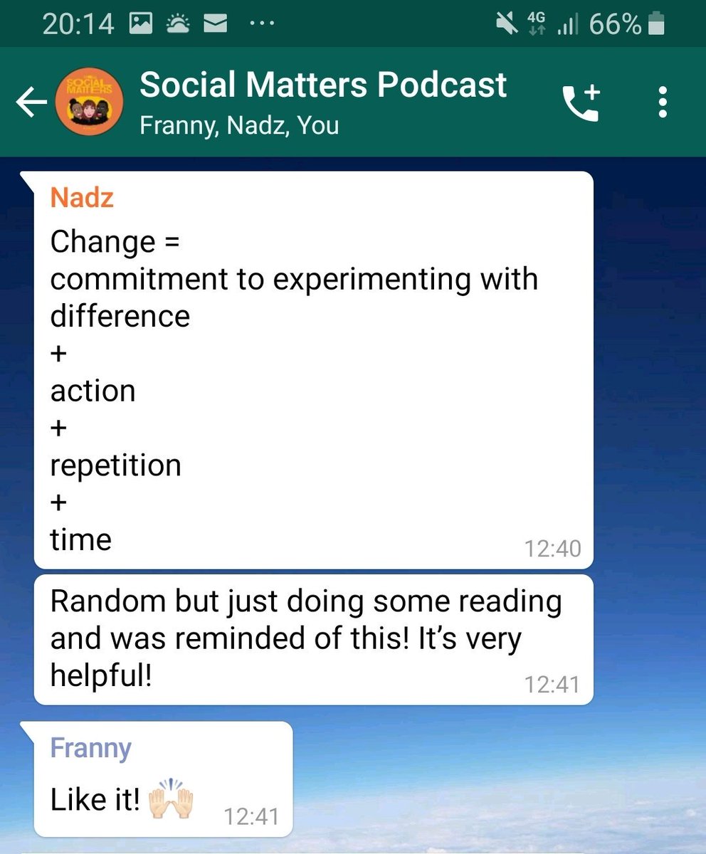 MattersPodcast's tweet photo. @matterspodcast Nadia always producing gold via the work of Barry Mason 🤓. #change #systemicsocialwork #socialwork #season2 #comingsoon https://t.co/SrgRbFenmq