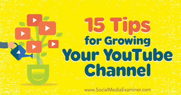 JimCliffMedia's tweet photo. 15 Tips for Growing Your YouTube Channel https://t.co/93xOKjdnn7 https://t.co/XoNNi1KHp8