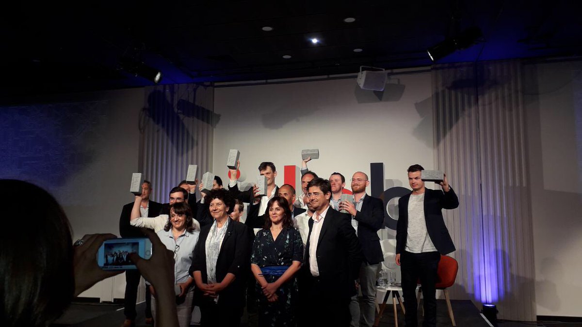 #ConcoursInnovation 
Remise des prix #iLAB2019 aux 10 lauréats du concours par <a href="/VidalFrederique/">Frédérique Vidal</a> 
Vive l’#innovation
#FrenchTech