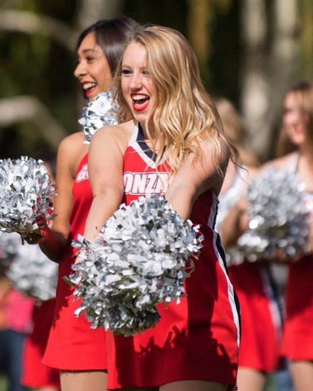 Nothing like the red, white, and blue! Wishing you a happy 4th of July from the Gonzaga Dance Team! We hope have a fun filled day with family, friends, and fireworks! 🇺🇸