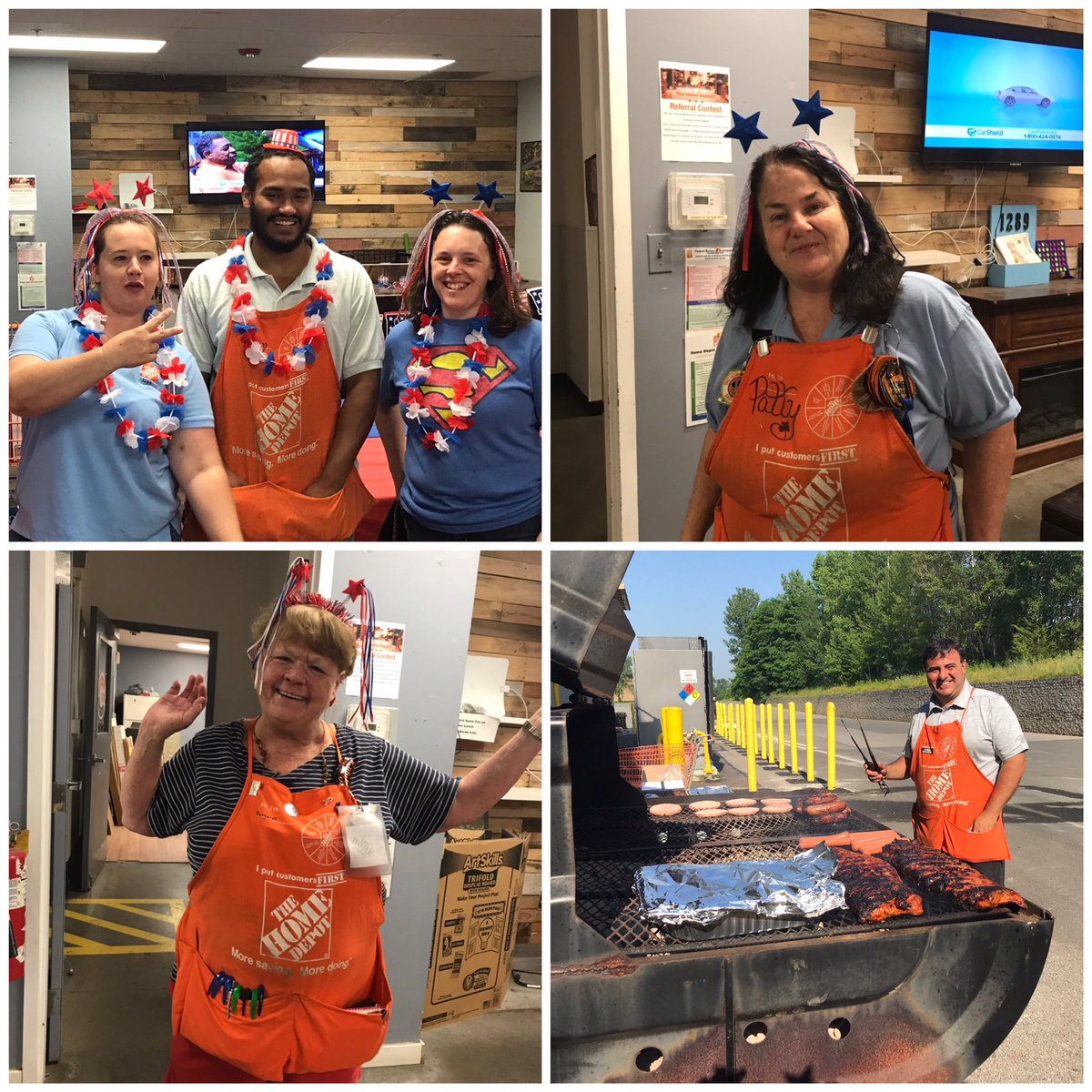 munchkin3691's tweet photo. Happy 4th of July from The Amsterdam Home Depot!!! https://t.co/1puxXpQqzR
