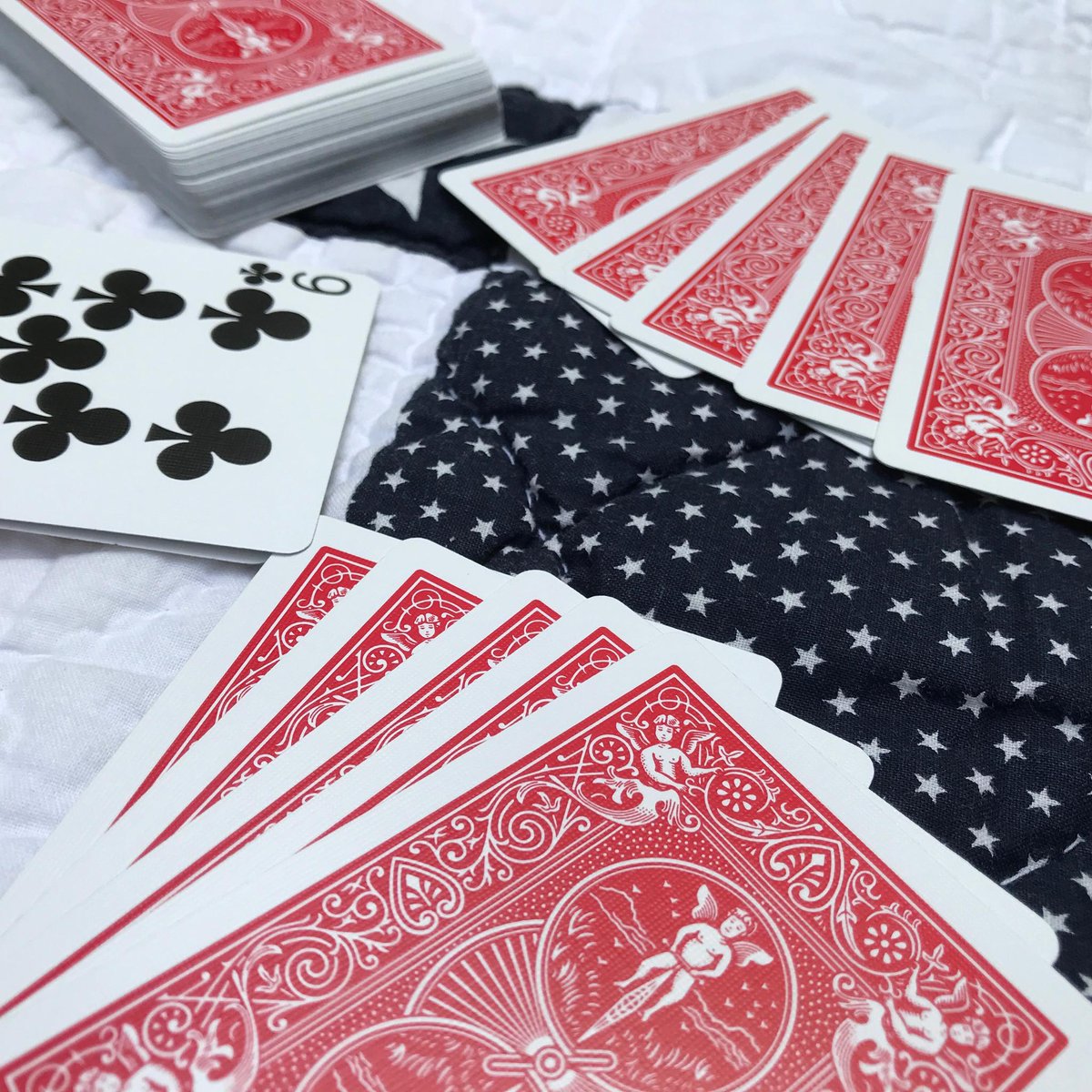 bicyclecards's tweet photo. ♥️♠️♦️♣️On the lawn waiting for fireworks?  Grab your Bicycle@ and enjoy the wait!!  Have a happy Fourth!!
#BicycleCards #USPCC  ~ https://t.co/mHpd9usMxi #Bicycle #USPCC  _____________  
#FourthofJuly #independanceday# #shuffle #playingcards #gamenight #cards #cardgames https://t.co/aVFIvQDrjj