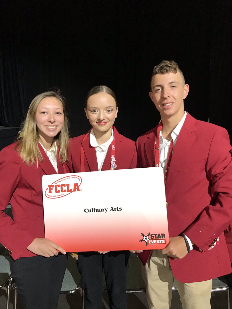 East View Culinary was awarded the Silver Medal in Culinary Arts Occupational at the <a href="/NationalFCCLA/">National FCCLA®</a>!!! I’m so proud of these amazing students! What an incredible way to end the year!!! <a href="/EastViewHS/">East View HS</a> <a href="/GISD_CTE/">Career & Technical Education</a> <a href="/GeorgetownISD/">Georgetown ISD</a>