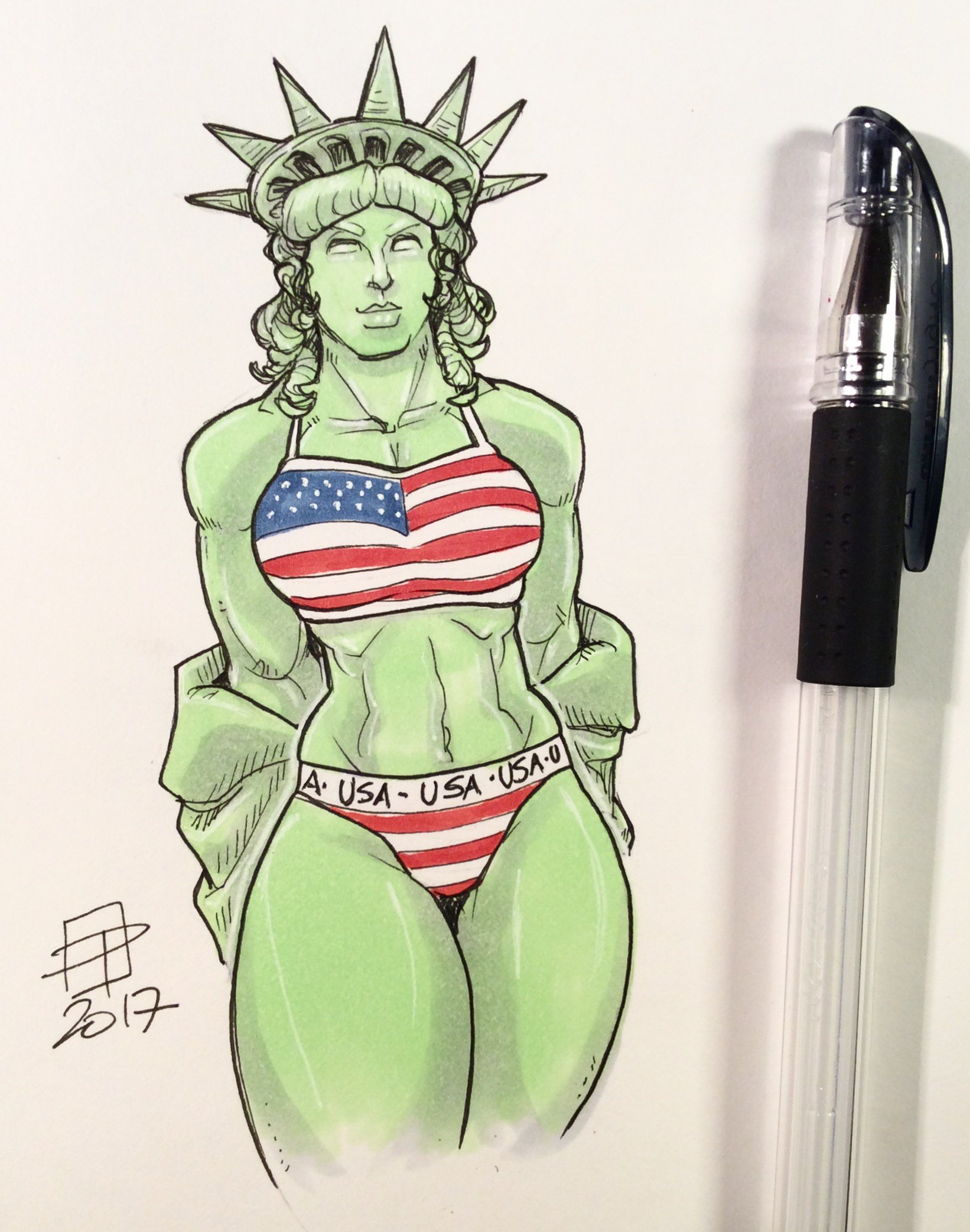 Statue of Liberty Lady Liberty r 34