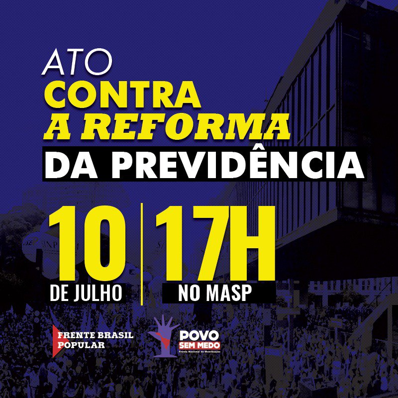 IndioInter's tweet photo. Em defesa da aposentadoria, da educação e dos empregos. 
Pressão total nos CARRASCOS dos aposentados, viúvas e famílias
#NaoAReformaDaPrevidencia 
#TodosContraOFimDaAposentadoria https://t.co/OBSmtVvxRm