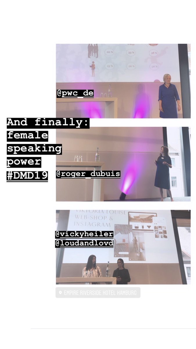 _ankamay_'s tweet photo. Tag 2 mit 1/3 weiblichen speakern auf der #InfluencerMarketing Stage beim @Horizont #DMD19 - immerhin! #femalefutureforce Wo sind die Digital Marketing Heldinnen? https://t.co/izKgNJXInn