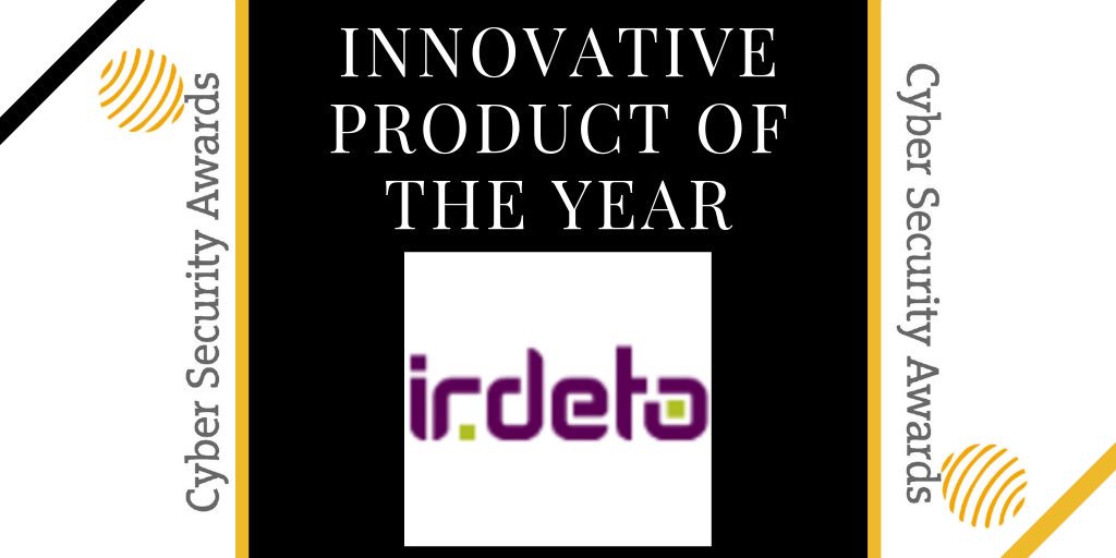 CyberSec_Awards's tweet photo. The winner is...
Congratulations to @Irdeto!
#CySecAwards19 https://t.co/yVQlO2oTKu
