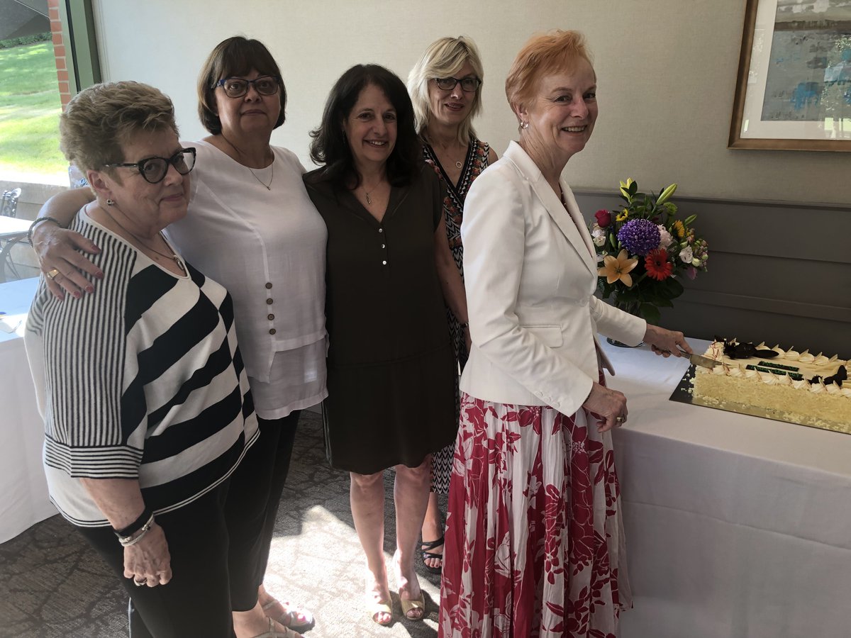 Today we are celebrating the retirements of some incredible faculty members: Carol Wong, Carole Orchard, Helene Berman, Marilyn Evans, Mary-Anne Andrusyszyn and Mickey Kerr. Thank you for your years of amazing dedication and service to our school!