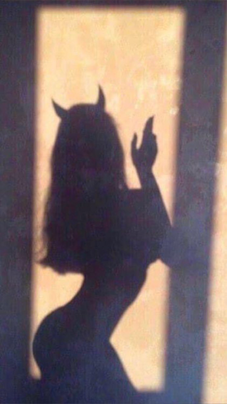 Devil girl aesthetic