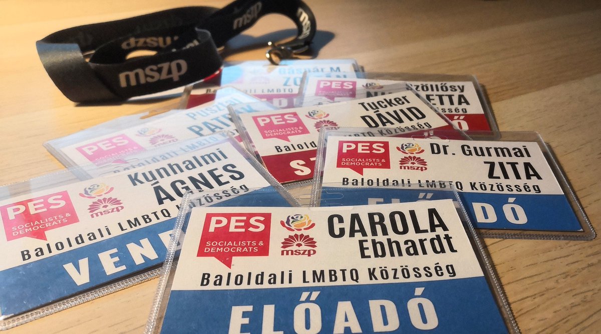 Our Pride event is near. We are doing very lot work in connection of event. Do not forget: gate opening at 17:00 in Magyar Street 3.

<a href="/RainbowRose_PES/">Rainbow Rose</a> <a href="/PES_PSE/">PES 🌹🇪🇺</a> <a href="/mszptweet/">MSZP</a> <a href="/zgurmai_EN/">Zita Gurmai</a>