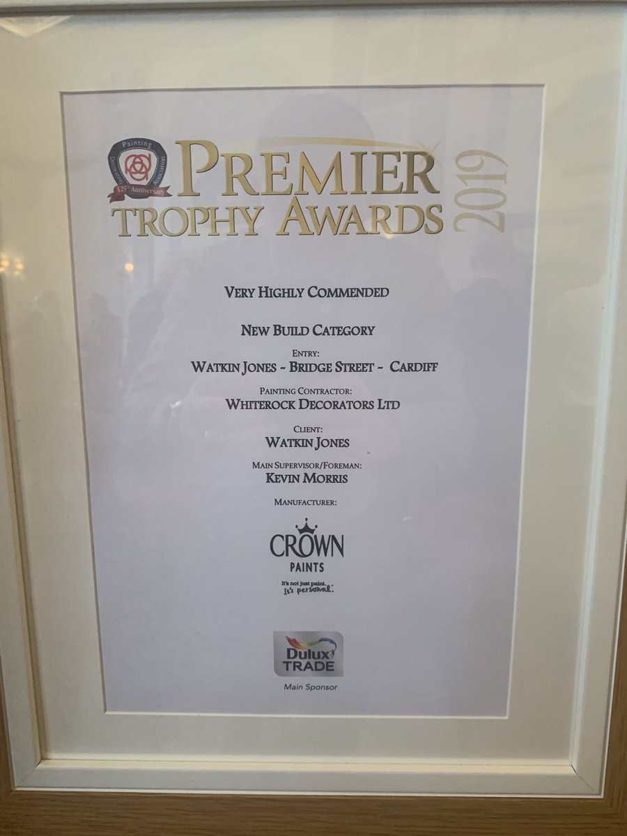WHITEROCK2013's tweet image. Great day at the PDA awards today #Watkinjones #Whiterockers #PDA #TrophyAwards2019