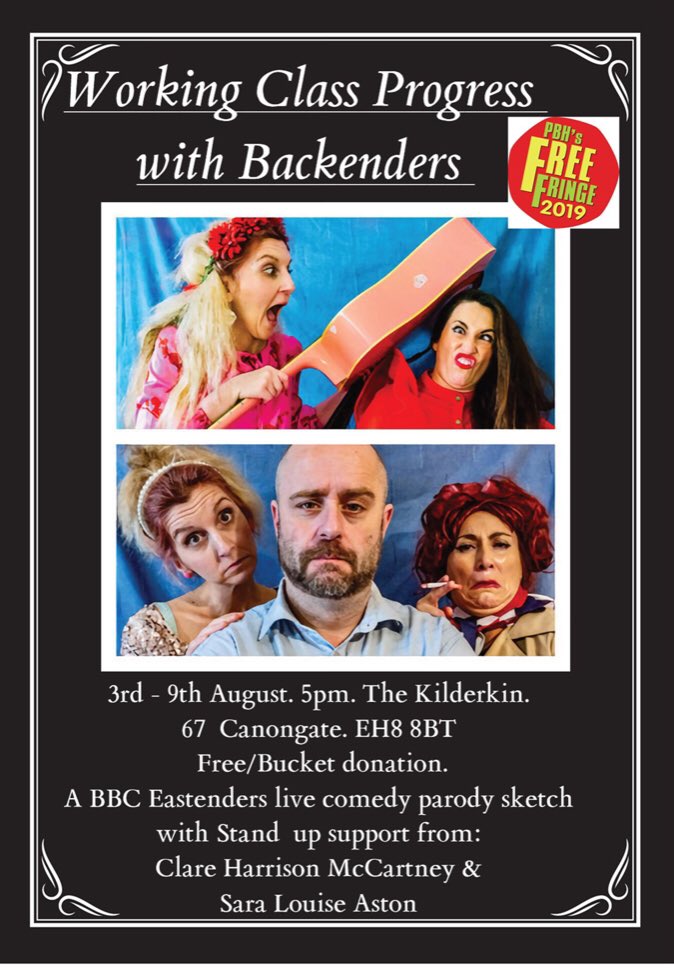 Backenders1's tweet photo. We are excited about our show , less than a month to go! #workingclassprogress #backenders in #Edinburgh #edinburghfringe #edfest #pbhfringe @kil_der_kin @TheFreeFringe @EdinFringePicks @Edinburgh_forum @edinburghfest https://t.co/rszN0xch1C
