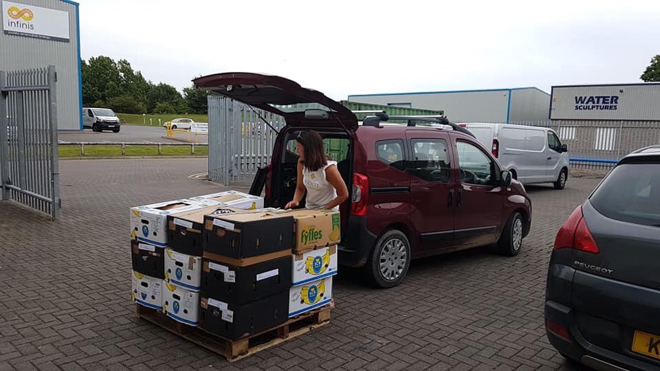 _RippleEffect's tweet image. Good actions speaking louder than words, giving strength to ourselves and inspiring good actions in others. Another 3 pallets of aid - ready to go 💕🌸 #refugees #chios
