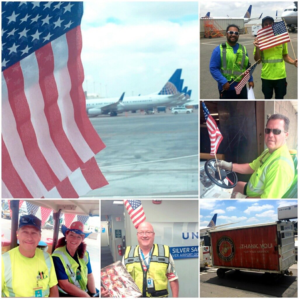 Denver Ramp wishes you all a very Happy and Safe 4th of July!! @weareunited #BeingUnited @Steveatunited @bnogues @rad2956 @jefffredrick3 @Friendly_Skys @jatraveler1 @DarrelMorrison5 @Revelesgino #RockingTheRockies