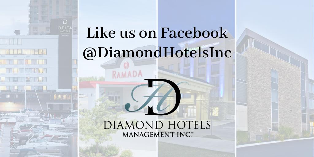 Find us on Facebook for the latest updates on packages, hotel news and local articles from Kingston and Sault Ste. Marie! @DiamondHotelsInc