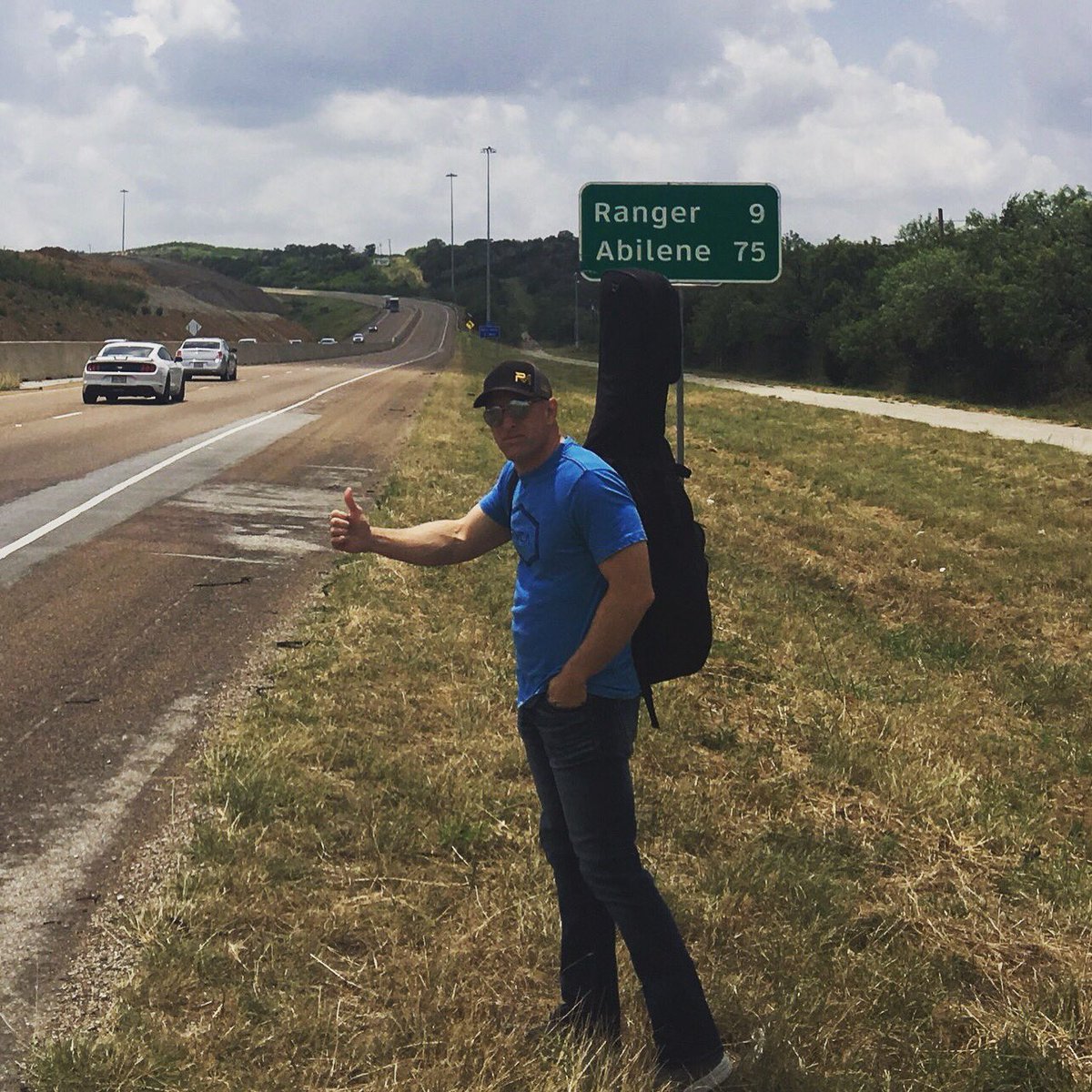 Hour and a half until show time! Got to get to Abilene!