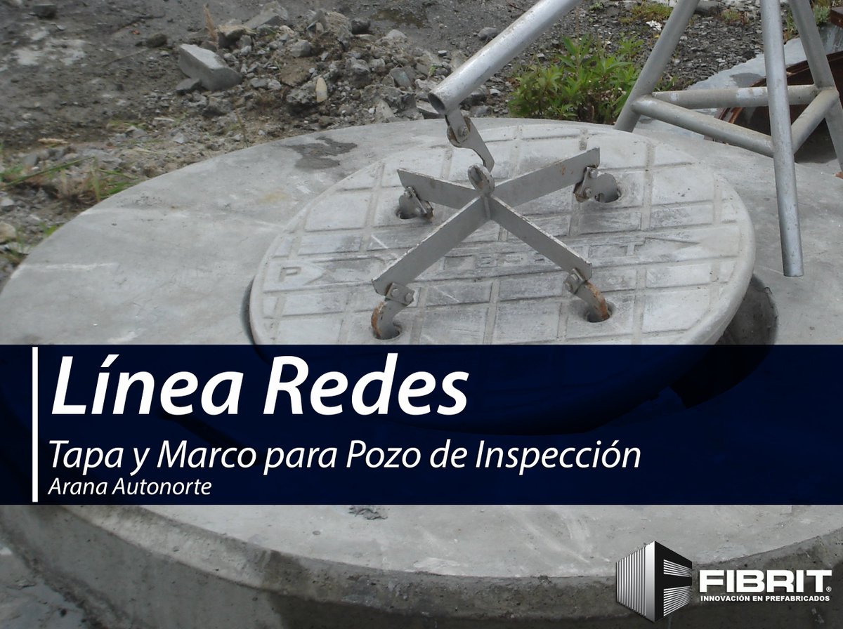 El cefiplás de que esta hecha la
tapa no es reciclable, por tanto
no se la roban. El peso de la
tapa, impide el que presiones
internas en la tubería liberadas a
través del pozo levanten la tapa.

#Redes
#Tapa
#Marco
#Pozo
#Inspección

Más información Tel: 7457443