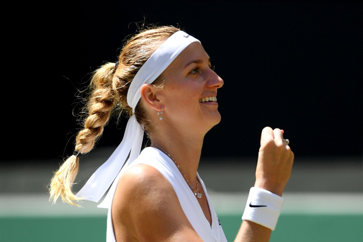 Celebration of a great champion @Petra_Kvitova #petrakvitova #kvitova.