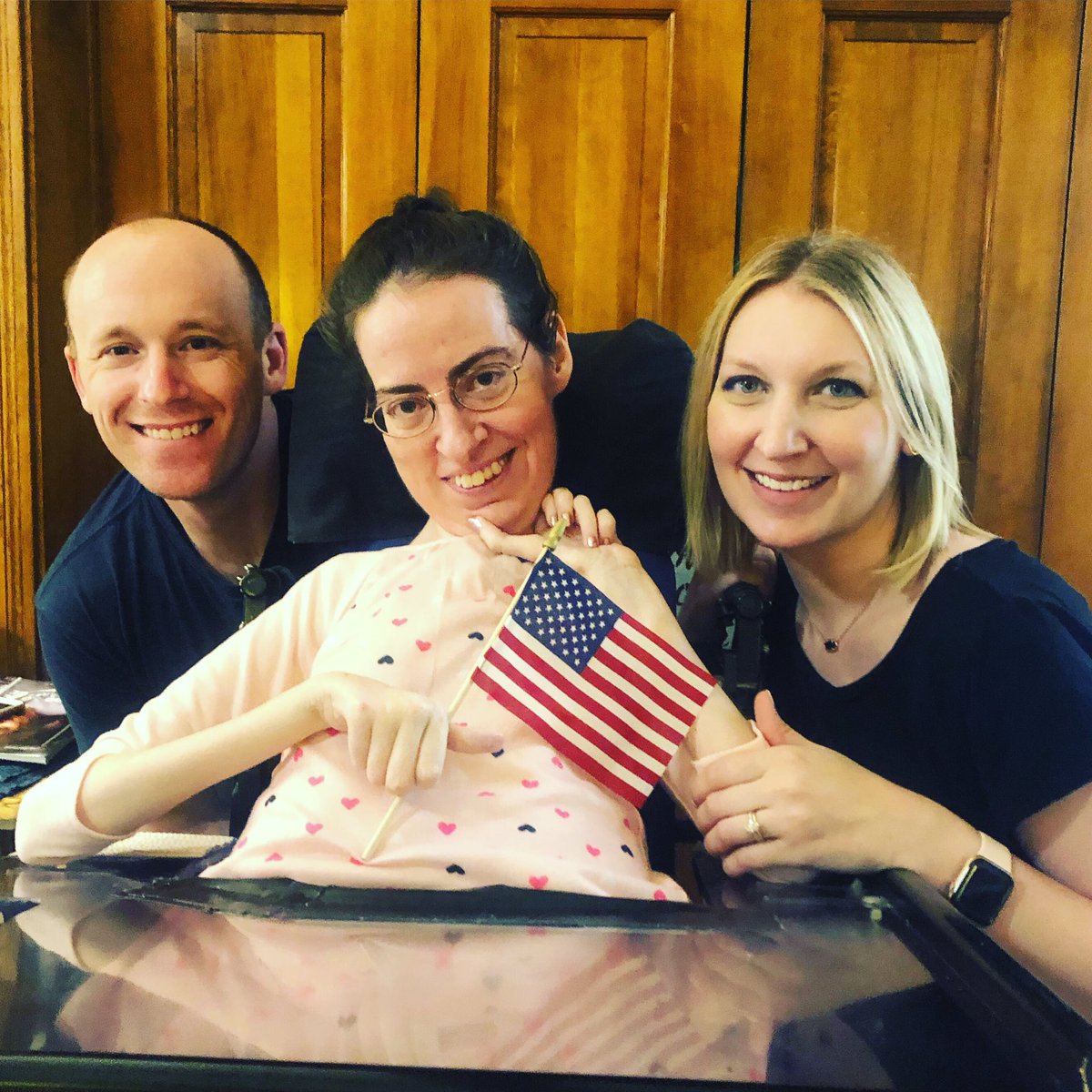AlliJD3's tweet photo. It’s not officially the #4thofjuly without spending time with these two amazing friends ❤️ (Soon to be 3! Yay #BabyMay 💙) #holiday #tradition #Merica 🎇🇺🇸 https://t.co/Qgk6OcCaky