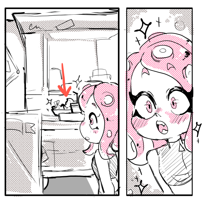 agent 8 seeing the food truck for the first time
#Splatoon2 