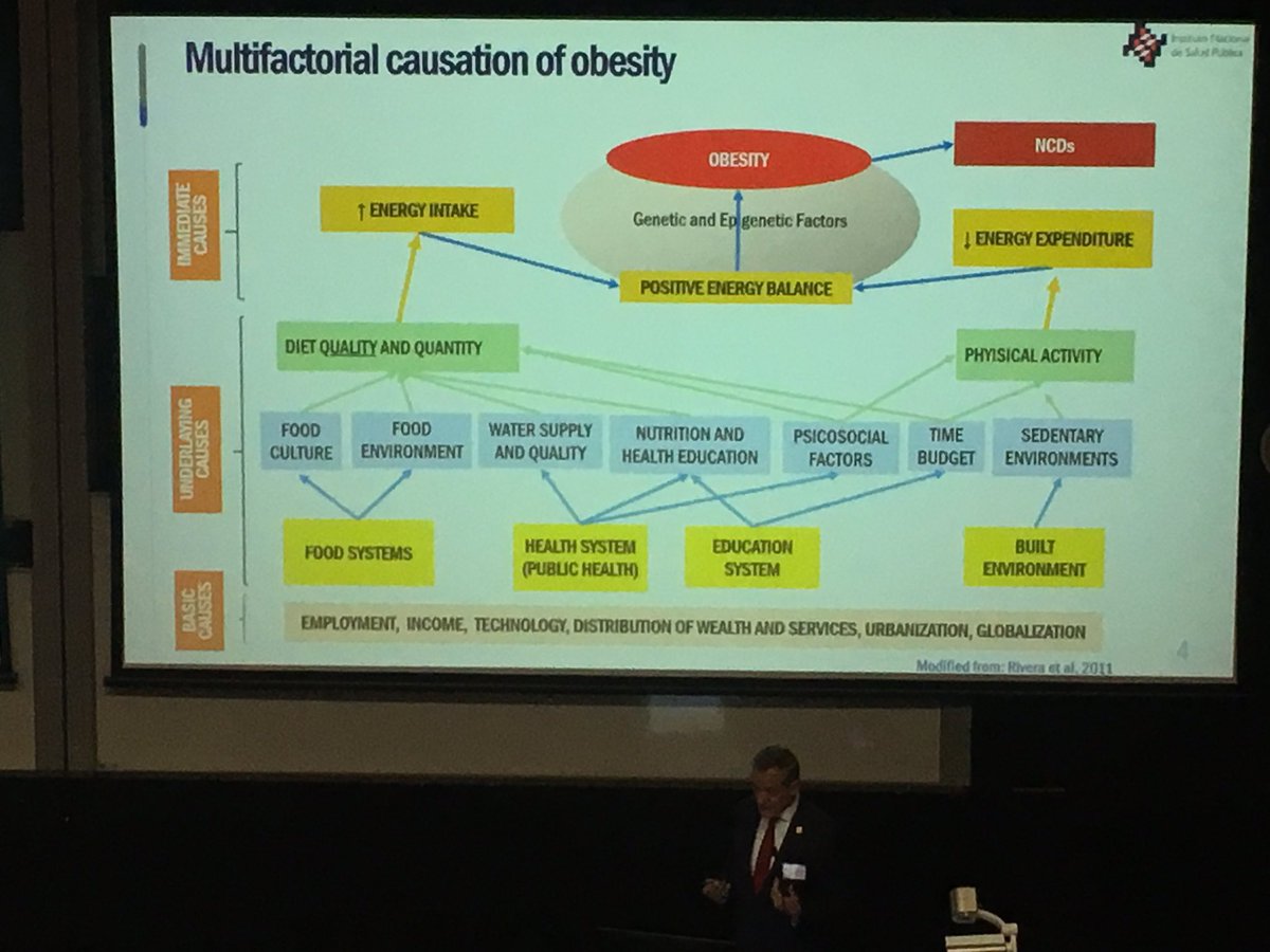 amypagotto's tweet photo. Multifactorial causes of obesity call for multifactorial interventions to effect change. There is no one ‘silver bullet’! #foodgovernance2019 https://t.co/5Yk1cKCLht