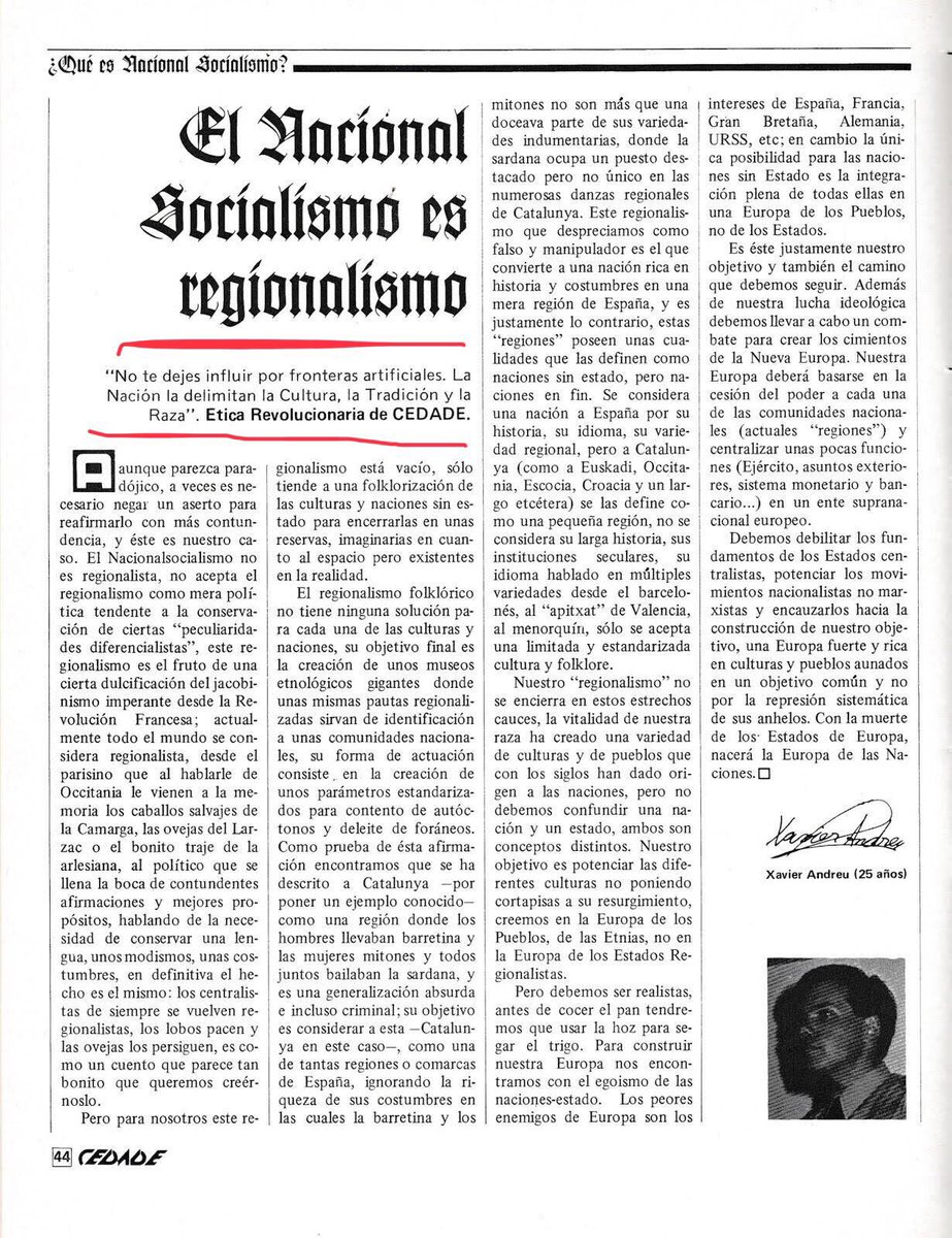 scaper21's tweet photo. @ernestmaragall La teva #Europa identitària dels poples patriòtics! #nomerci #mai #niemals #jamas #jamais #neveragain
#NotMyCatalonia
#StopSickCatalanNationalism
#StopCataloniaFirst
#CataloniaTrial
#EuropeanParliament
Catalan ultranationalists political pamphlet👇&their vision of Europe https://t.co/V94MUSyjnb