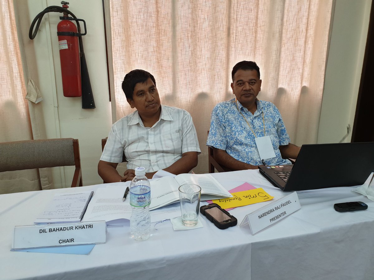 NASC_Nepal's tweet photo. 3rd Conference on Public Policy and Governance in South Asia " Expanding Public Choices and Market Opportunities".
Chair: Dil Bahadur Khatri
Presenter: Ojeshwini Singh
#PolicyConference2019 https://t.co/ESaixyMT7O