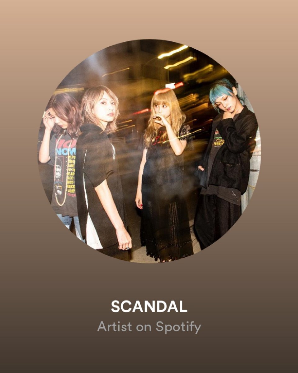 scandal_heaven's tweet photo. SCANDAL's discography is back up on Spotify worldwide!

▶https://t.co/xAl8LZg0tS https://t.co/dAP9rmIHQI