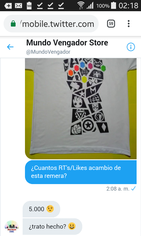 ThetideftWDW's tweet photo. RT por fis, realmente quiero esa remera pero soy pobre, ayuden a esta pobre alma desafortunada. https://t.co/i0Jvphu8jO