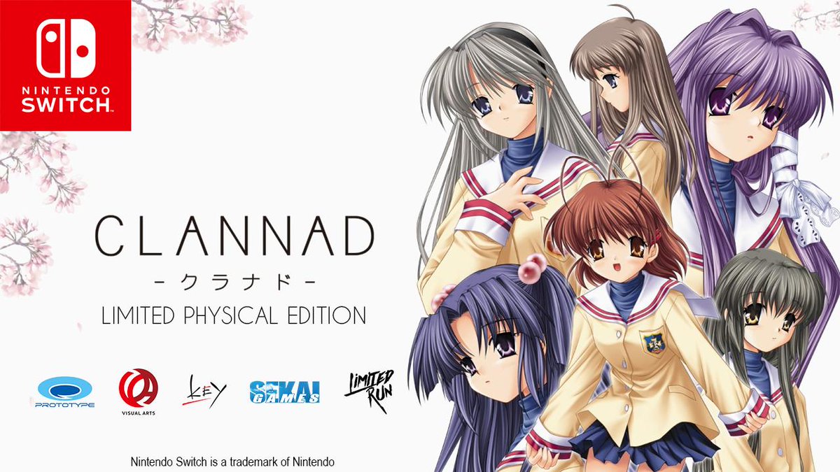Sekai Games On Twitter It S True Together With Limitedrungames We Are Making Clannad Available Physically For The Very First Time For Console In English The Exclusive Collector S Edition Will Mirror The First