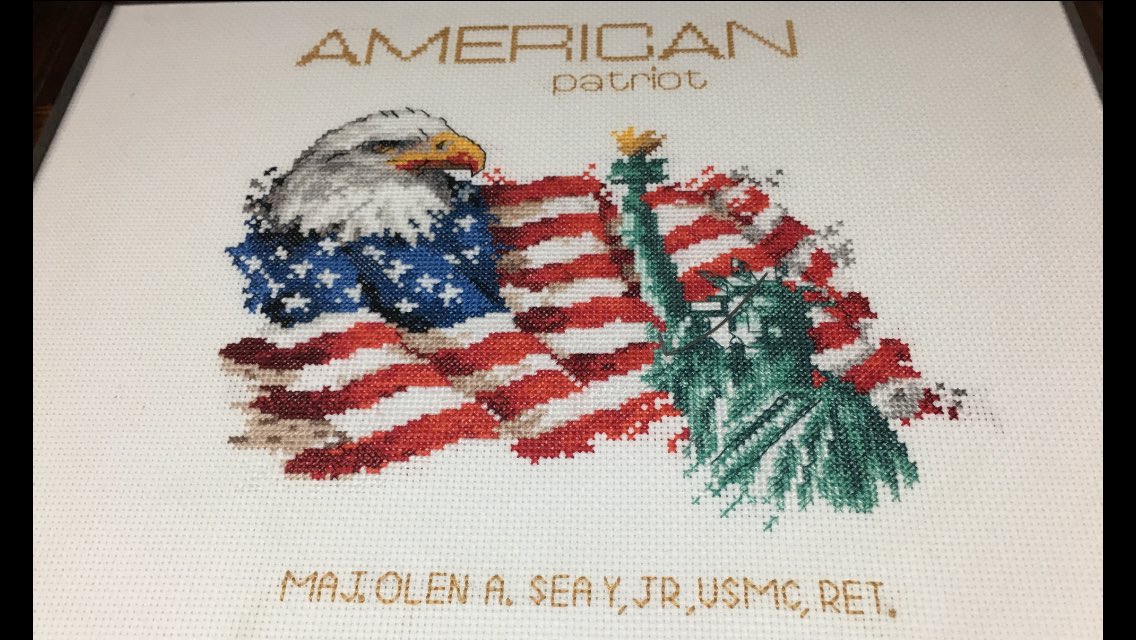 Proud to spend this Fourth of July with my Father, Olen A. Seay! God Bless this Great Nation!