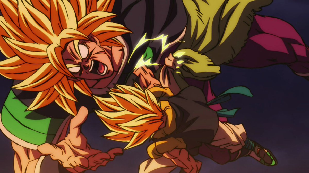 Gogeta vs Broly ~ ゴジータvsブロリー ✨ ✨ Follow me @trunks.ik