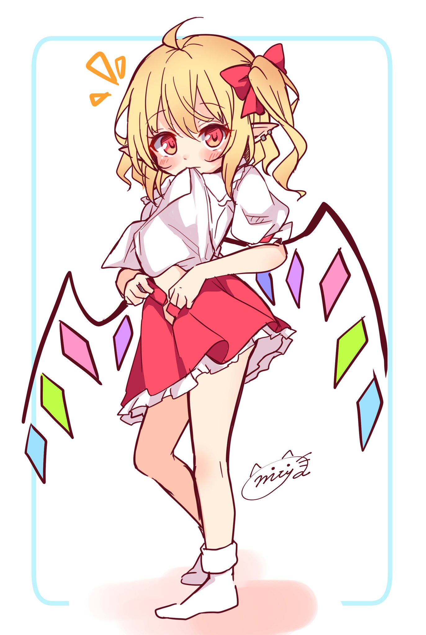 Miy お仕事募集中 Sur Twitter 朝のお支度フランちゃん落書き 東方project 東方 フランドール スカーレット Miy お仕事募集中 Sur Twitter 朝のお支度フランちゃん落書き 東方project 東方 フランドール スカーレット