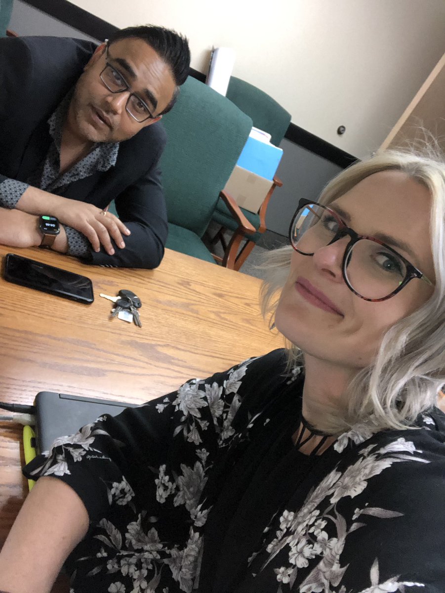 Wyndham prep is happening tonight. Just need a quick #rajill selfie break with <a href="/RajLokhandeMH/">Raj Lokhande</a>