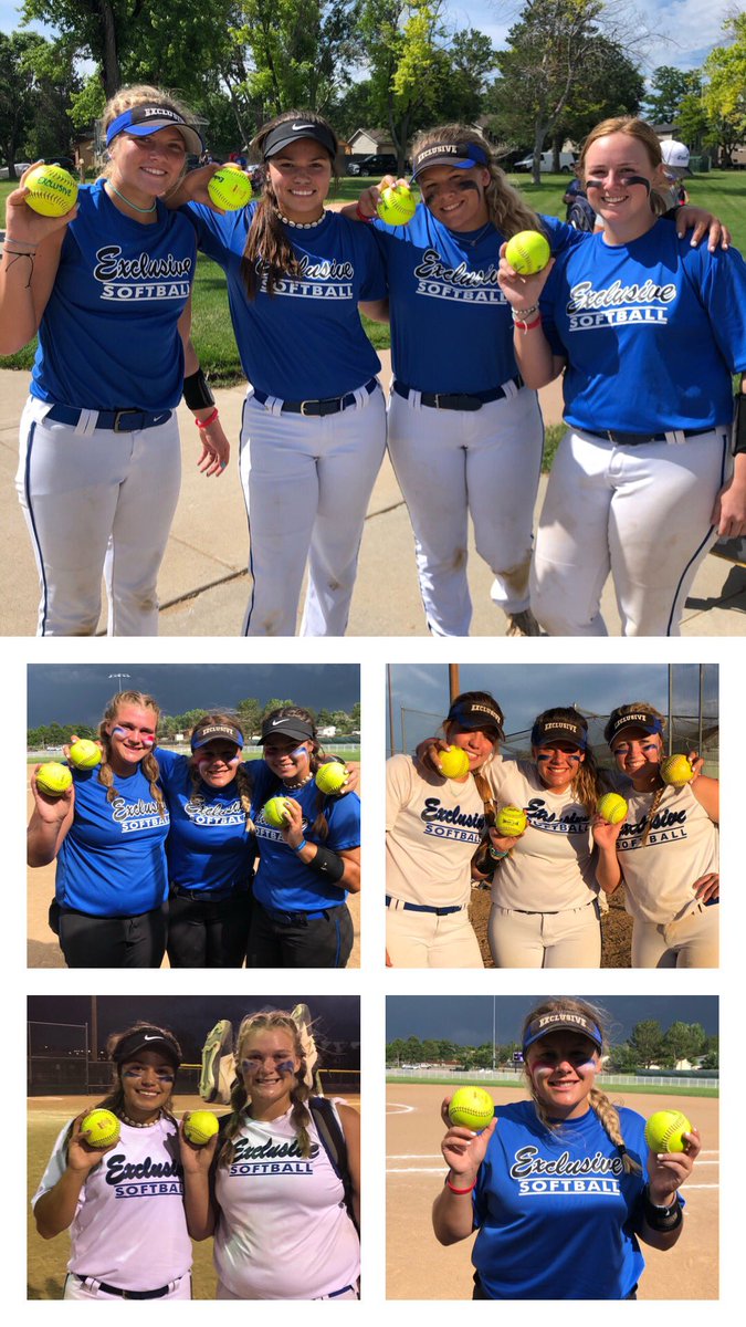 OKExclusiveSB's tweet photo. OK Exclusive 16 Premier is having a huge week at the @COSparkFire tournament! The team has a total of 14 homeruns 💣 on the week! Headed into bracket play as the #1 seed! @triplecrownspts https://t.co/dQdelCvUv3