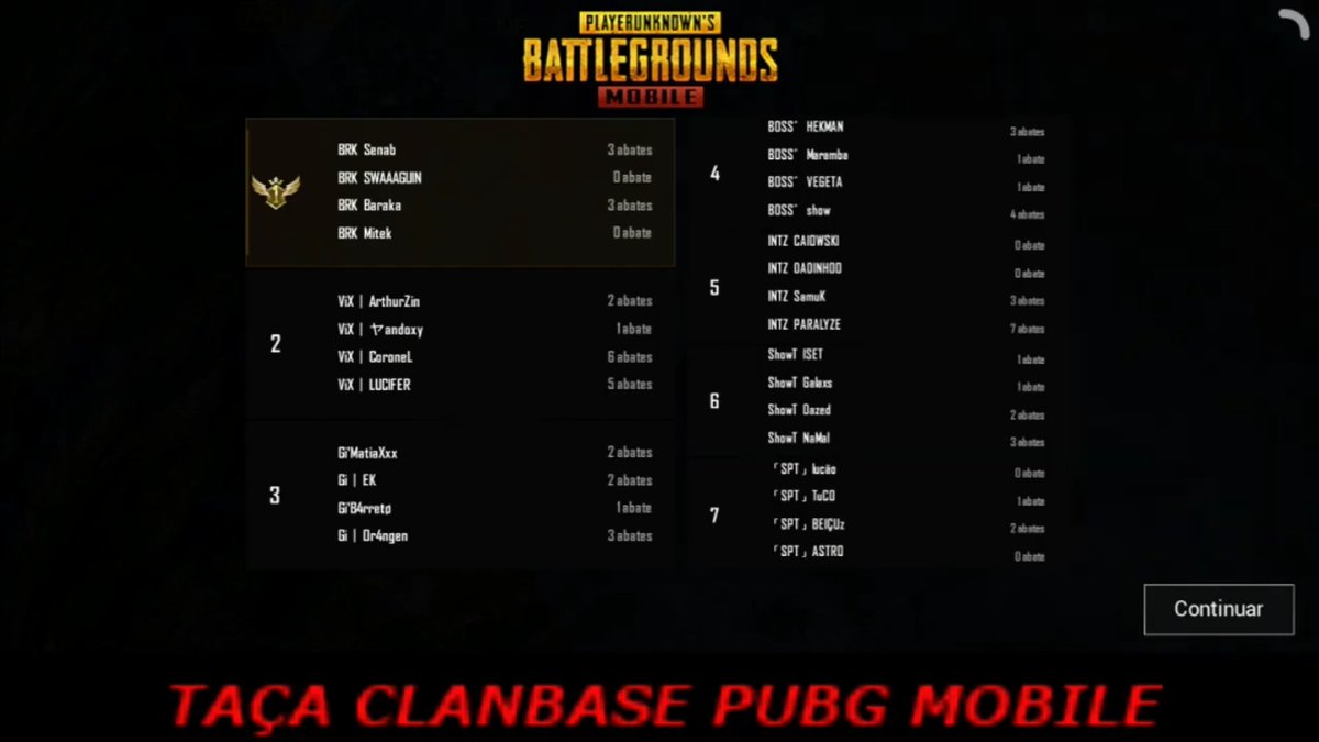 ViXCIOUSeSports's tweet photo. Segunda partida da Taça ClanBase de @PUBGMOBILE. Evoluindo a cada play! #GoViX https://t.co/Hh7Vu7VAvw