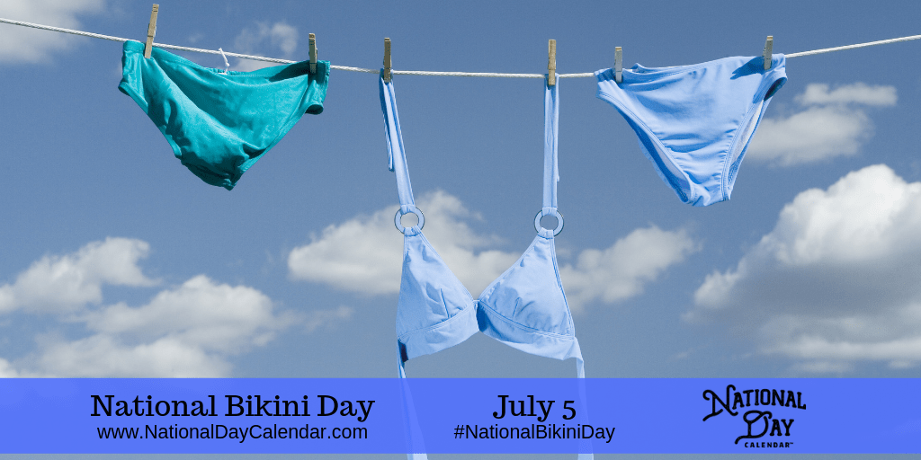 NationalDayCal's tweet photo. July 5, 2019 – NATIONAL BIKINI DAY – NATIONAL HAWAII DAY – NATIONAL APPLE TURNOVER DAY – NATIONAL GRAHAM CRACKER DAY – NATIONAL WORKAHOLICS DAY https://t.co/yGDSw6xZNP https://t.co/V7xX2neMB4