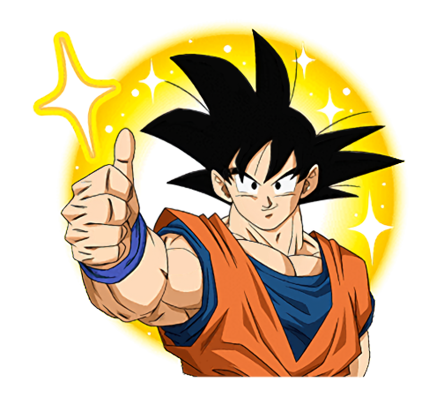 Goku giving his dear ol' son a thumbs up is a top-tier moment.