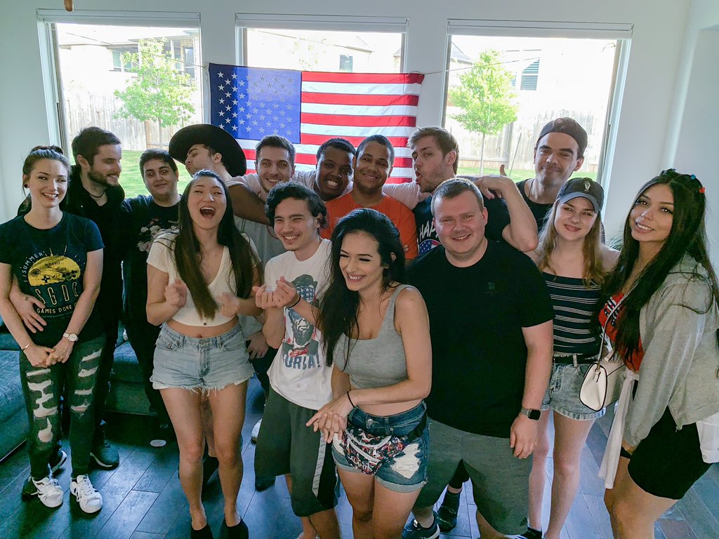 Happy 4th of July! From me and some people I barely know lmao :)