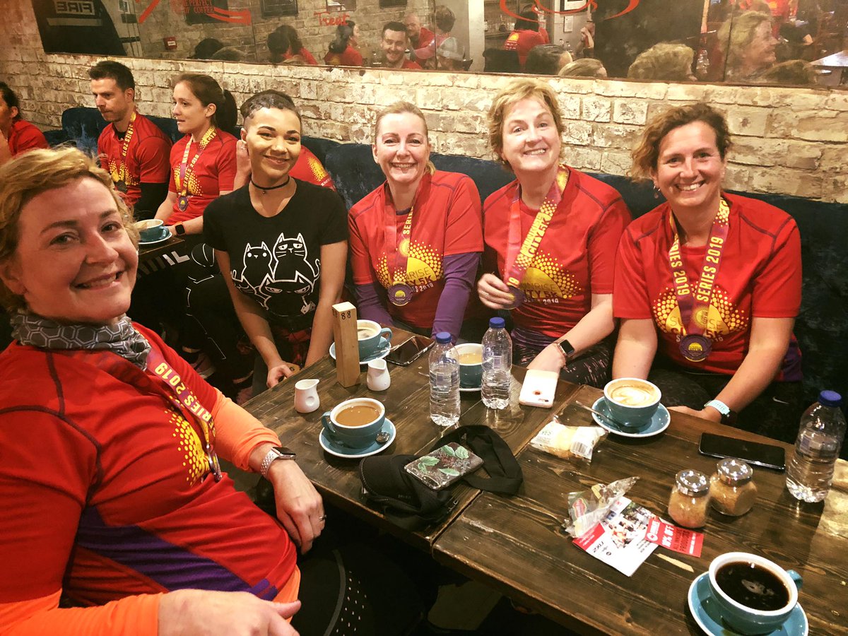 Good Luck Nottingham! A massive Happy Birthday to Carli Snowball-Hill &amp; Fay Spencer. Head over to @200DegreesCafe just off the Market Square or Carrington Street. They will be opening early to welcome you with coffee &amp; lots of goodies to eat. #sunrisecity5k #nottingham